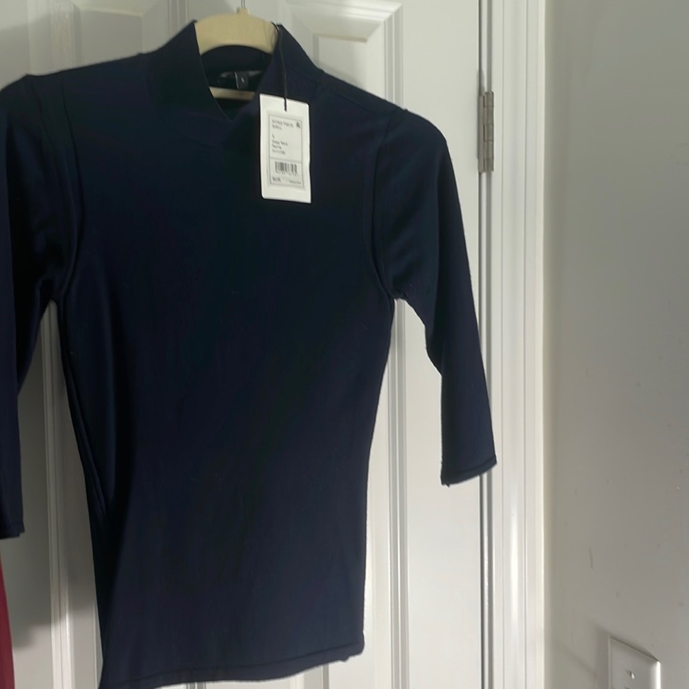 Navy theory shirt. Never worn with tags